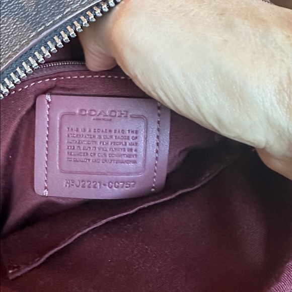 Coach Mini Court Backpack with signature leather leopard print - Picture 6 of 7